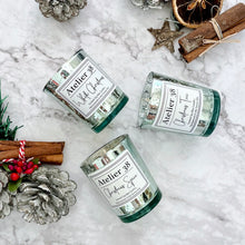 Load image into Gallery viewer, Silver Christmas Votive gift box