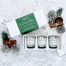 Load image into Gallery viewer, Silver Christmas Votive gift box