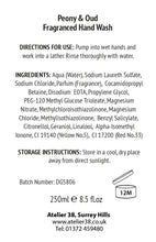 Load image into Gallery viewer, Peony & Oud Hand Wash