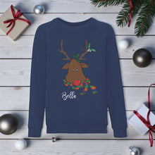 Load image into Gallery viewer, Cosy Reindeer Christmas Jumper