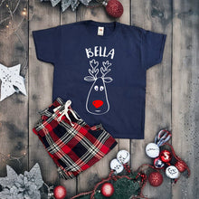 Load image into Gallery viewer, Cartoon Reindeer Christmas Pyjamas
