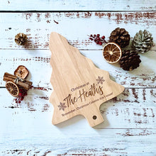 Load image into Gallery viewer, Personalised Family Christmas Treats Board