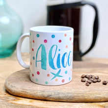 Load image into Gallery viewer, Contemporary Name Mug
