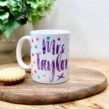 Load image into Gallery viewer, Contemporary Name Mug
