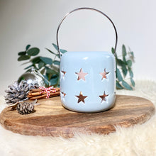 Load image into Gallery viewer, Grey Ceramic Star Lantern