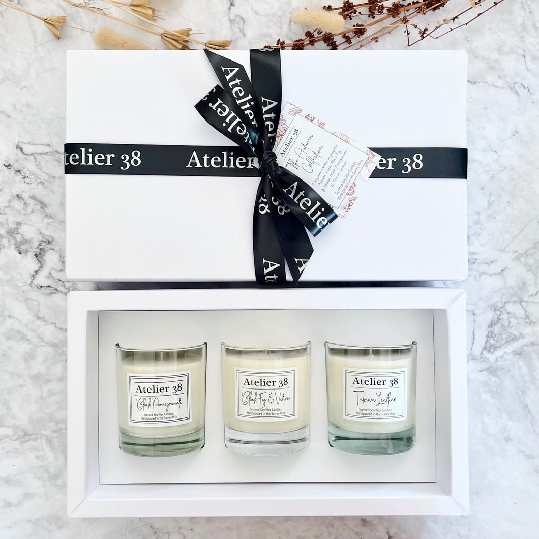 Autumn Scents 3 Candle Gift Box