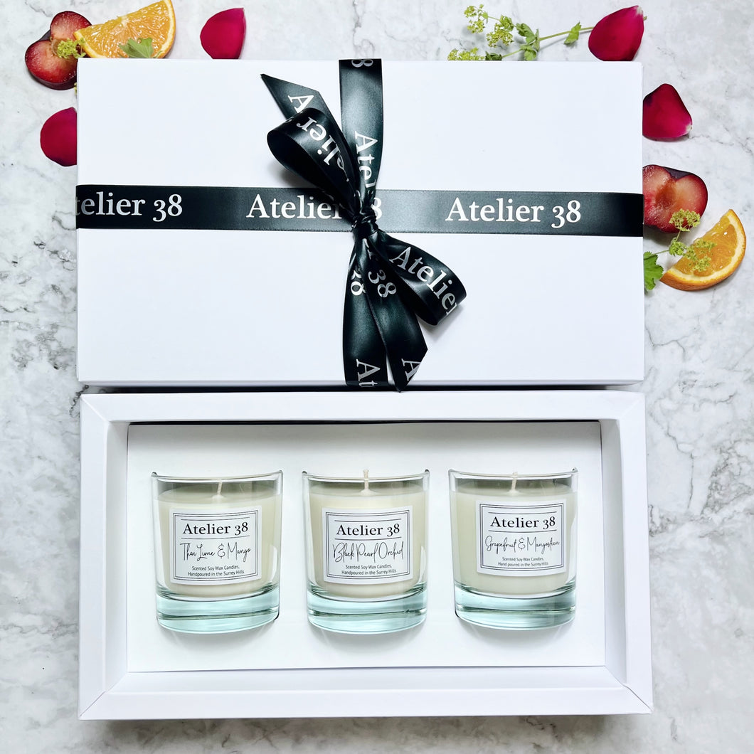 Fruity & Sweet 3 Candle Gift Box