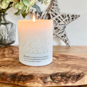 Zodiac sign Candle