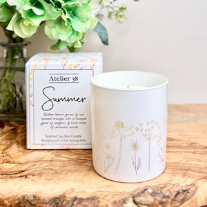 Summer Candle - Limited Edition Engraved