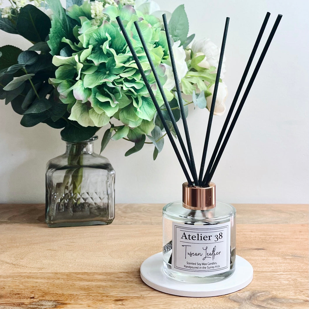 Tuscan Leather Reed Diffuser