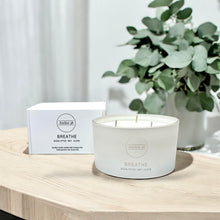 Load image into Gallery viewer, &#39;Breathe&#39; Essential Oil Candle - Large
