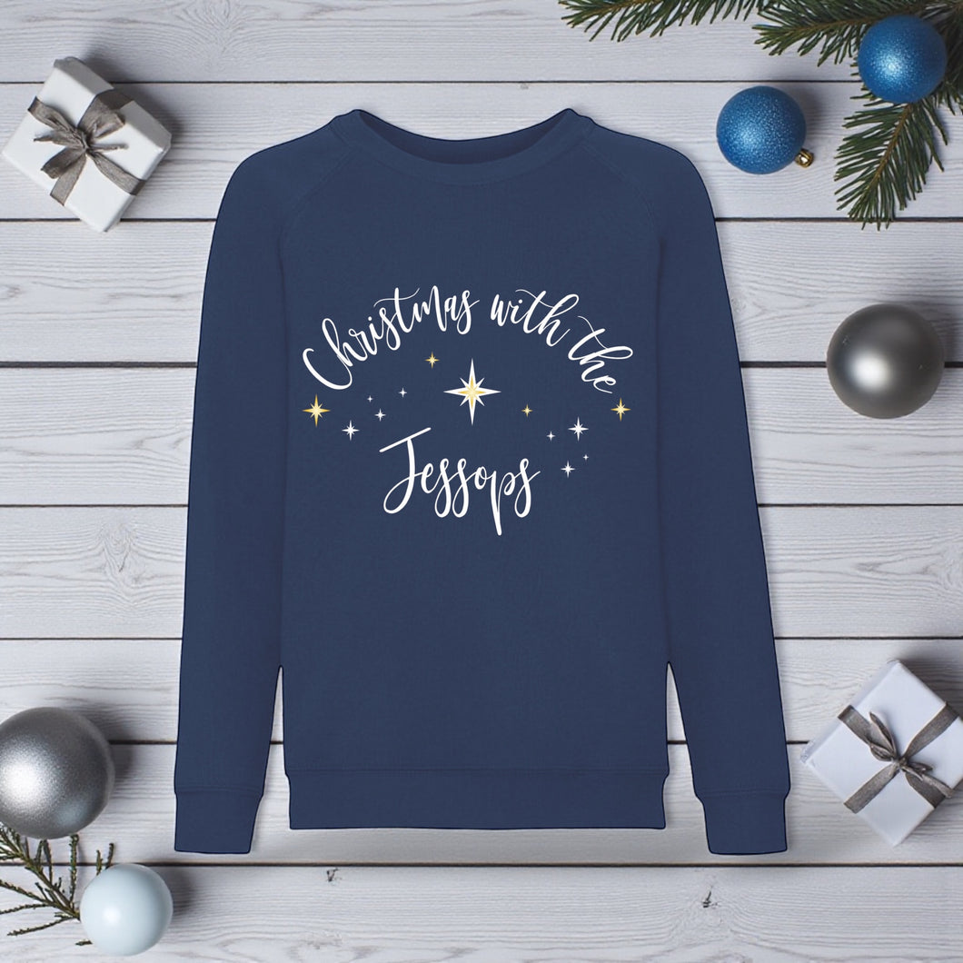Family Name Christmas Jumper