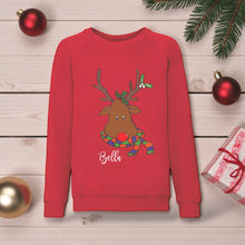 Load image into Gallery viewer, Cosy Reindeer Christmas Jumper

