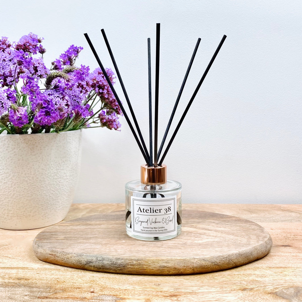 Bergamot, Verbena & Basil Reed Diffuser