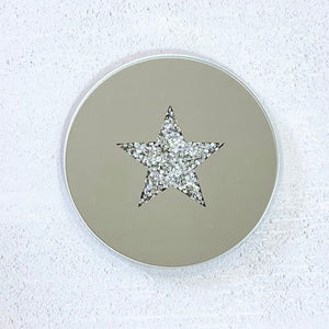 Small Star Candle Plate