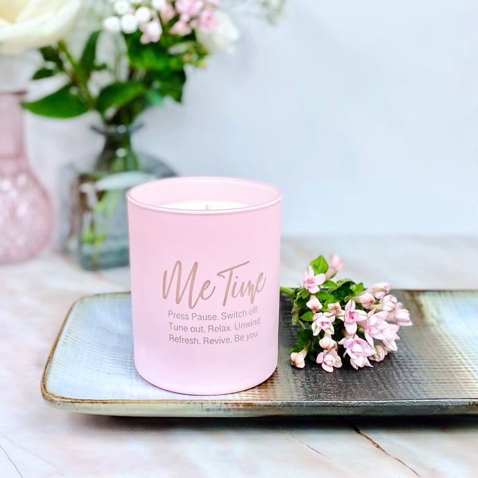 Me Time Candle Pink