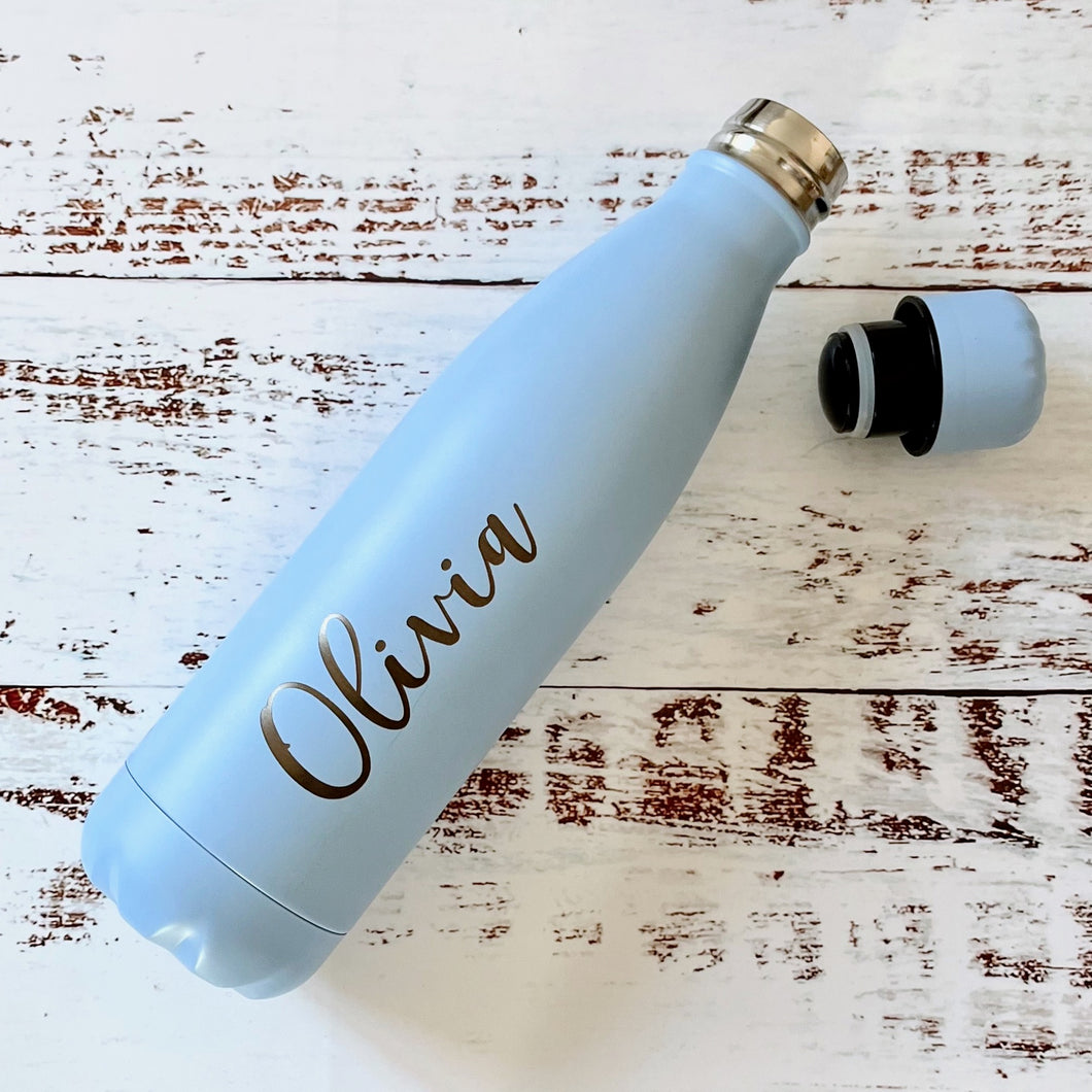 Engraved Thermal Water Bottle