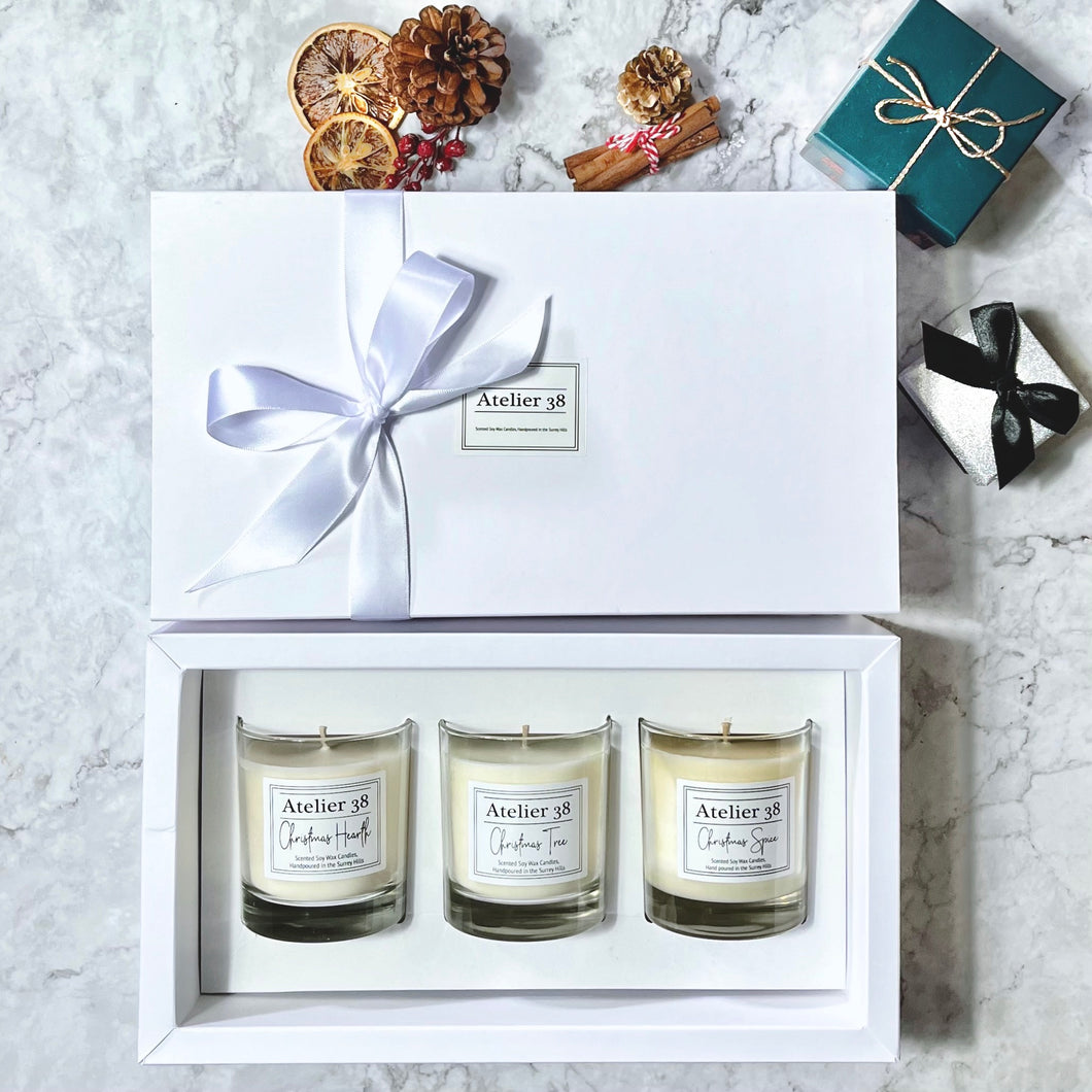 Christmas Scents 3 Candle Gift Box