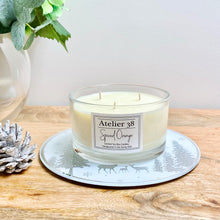 Load image into Gallery viewer, Festive Candle Plate
