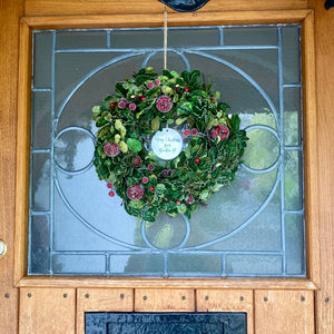 Personalised Festive Forest Wreath