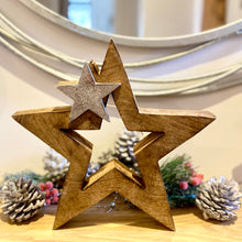 Load image into Gallery viewer, Large Decorative Wooden Star

