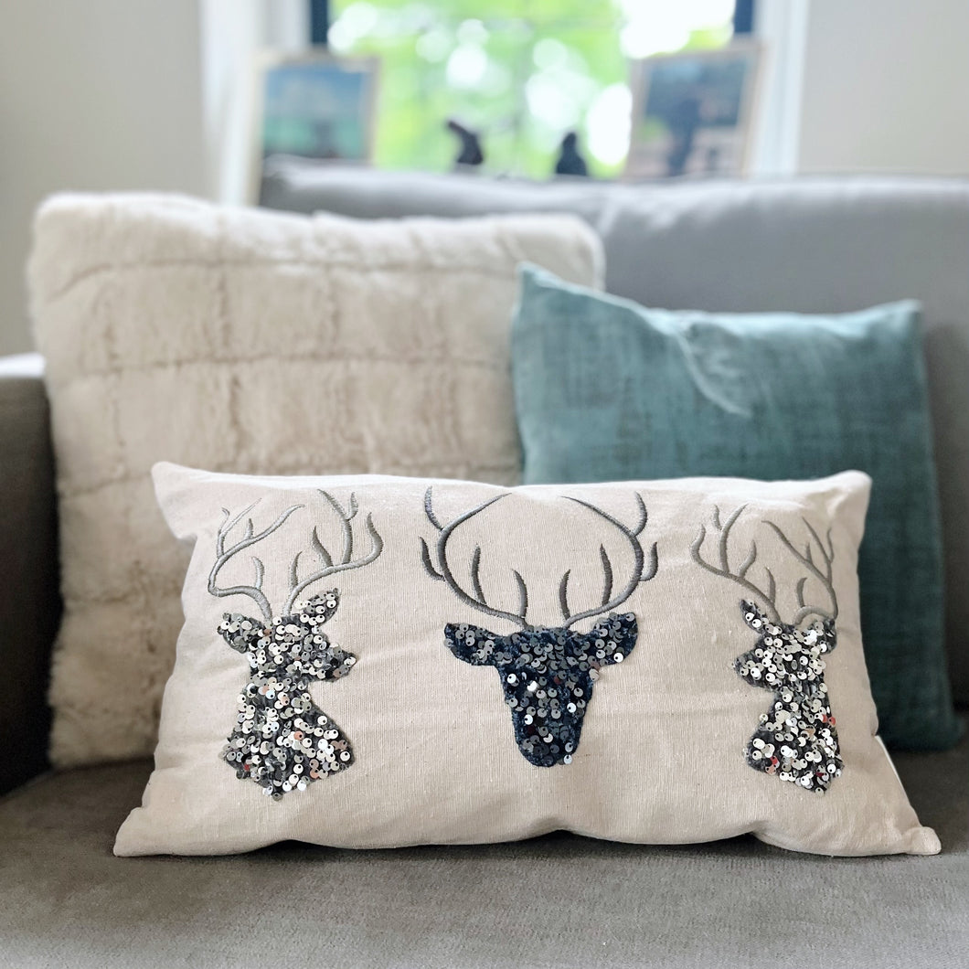 Reindeer cushion