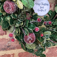 Load image into Gallery viewer, Personalised Festive Forest Wreath

