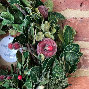 Personalised Festive Forest Wreath