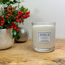 Load image into Gallery viewer, Atelier 38. Extra Large, Multiwick, Winter Berries, Luxury Soy Wax Candle. Christmas Collection

