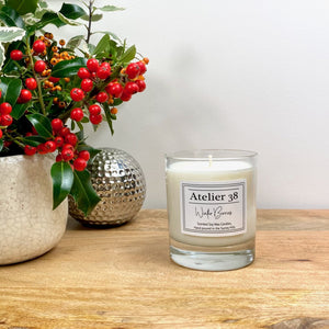 Atelier 38. Extra Large, Multiwick, Winter Berries, Luxury Soy Wax Candle. Christmas Collection